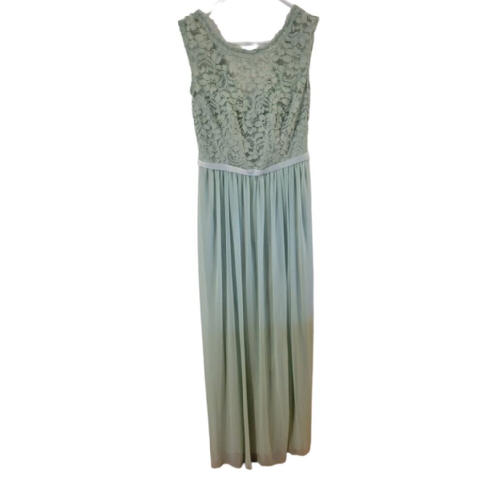 David's Bridal Bridesmaid Dress, size 2, Meadow Lace Fitted and Flowy